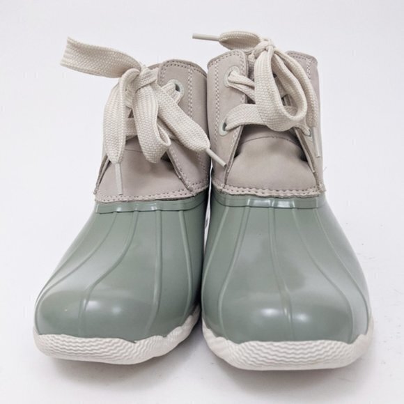 NEW w/ BOX Sperry Saltwater 2 Eye Nubuck Duck Boot - Picture 4 of 8